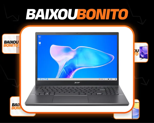 Notebook Aspire 5 A515-57-51w5 I5 12450h 8gb 256gb 15.6 Acer Gutta Gray