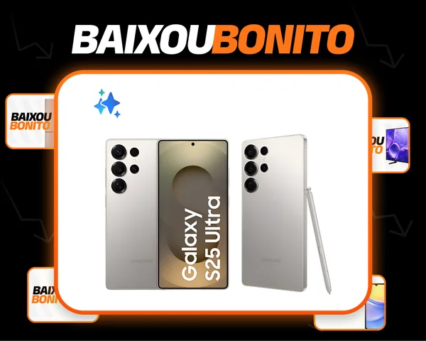 Celular Samsung Galaxy S25 Ultra 5g, 256gb, 12gb, Câm. Quád. Cor Cinza
