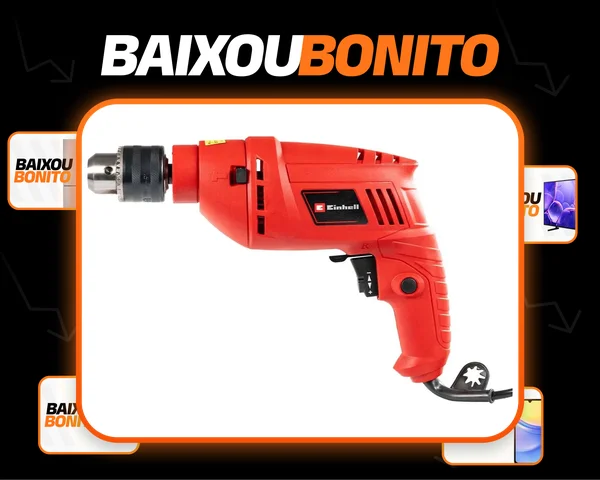 Furadeira de Impacto Einhell TH-ID 600E 600W Mandril 13mm