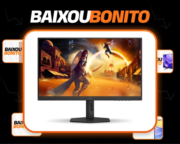 Monitor Gamer 27 27g4/p 180hz tempo de resposta 0,5ms Ips Preto Aoc