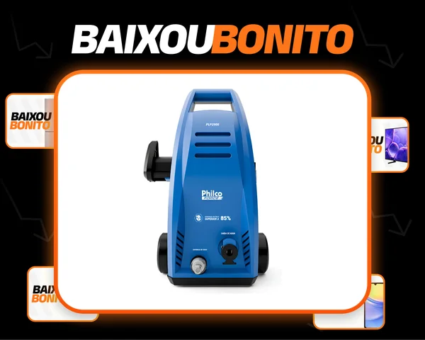 Lavadora De Alta Pressão Plp2900 1800psi 1600w Philco Cor Unic Frequência 60hz