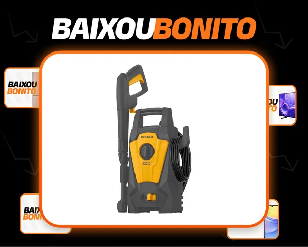 Lavadora de Alta Pressão Aqua Power I, Mondial, 400W - LAP-01-GY