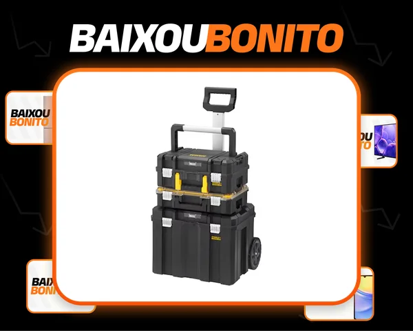 Kit Caixa De Ferramentas Organizadora Profissional Stanley