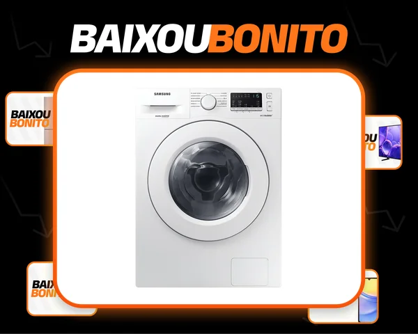 Samsung ecobubble WD10M lava e seca digital inverter branca 10.1kg
