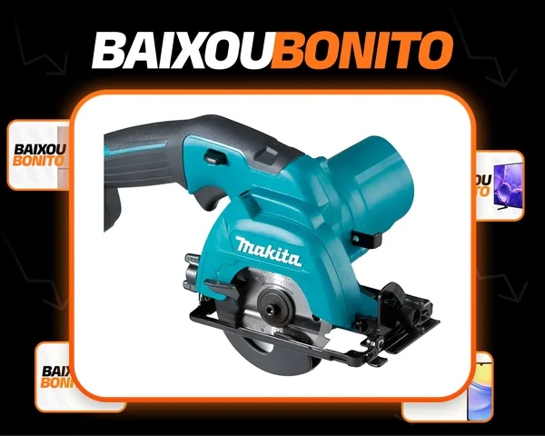 Serra Circular À Bateria Makita HS301DZ cor turquesa