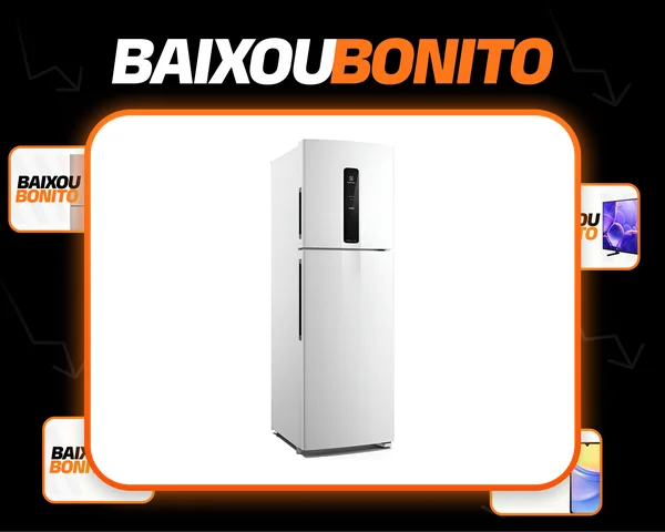 Geladeira Electrolux Frost Free Inverter 410L Efficient com AutoSense Duplex Branca (IF46)