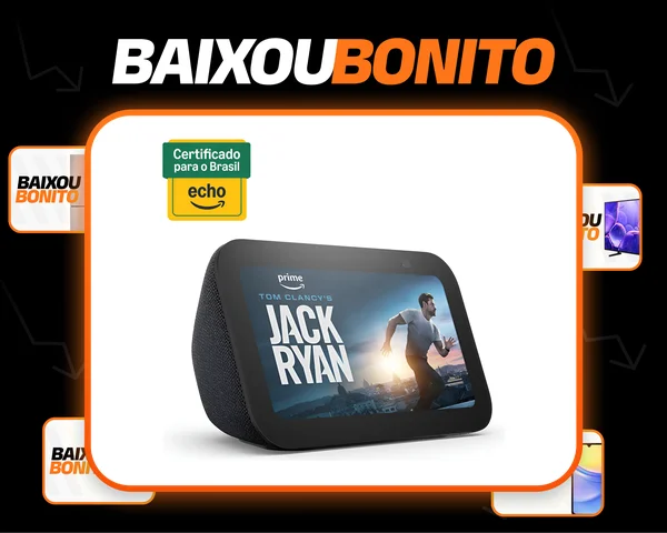 Echo Show 5 3ª geração Smart display Preto Amazon
