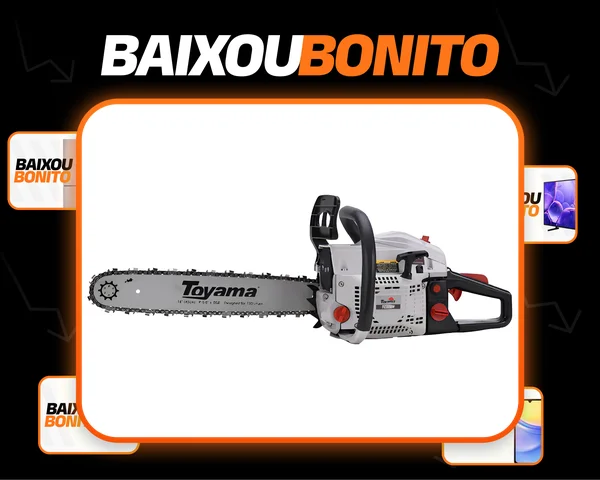 Motosserra A Gasolina Toyama Tcs58h-18snb 18 Pol 54.4cc Cor Branco