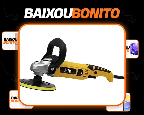 Politriz Lixadeira Automotiva Polir Com Velocidade Variavel 127Voltagem