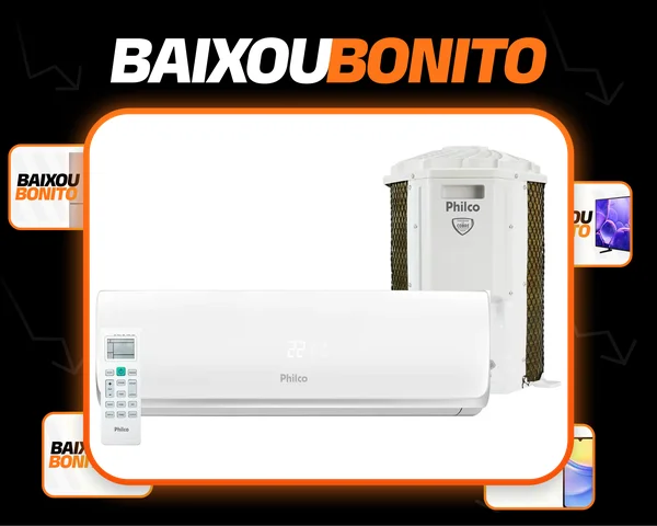 Ar Condicionado Split Philco Hw 9k F Bifásico Pas9ft Branco