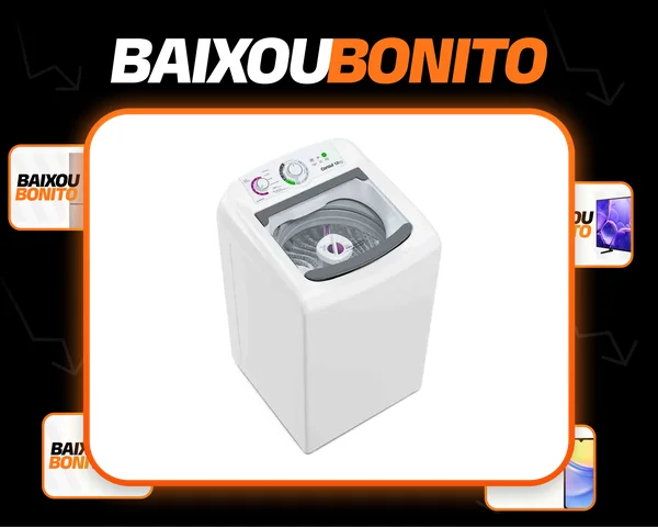Lavadora De Roupas Consul 12kg Cwh12bb Com Dosagem Econômica Branco