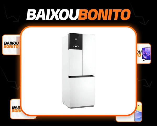 Geladeira Electrolux Frost Free IM7 Inverter 480L Efficient AutoSense 3 Portas Branca