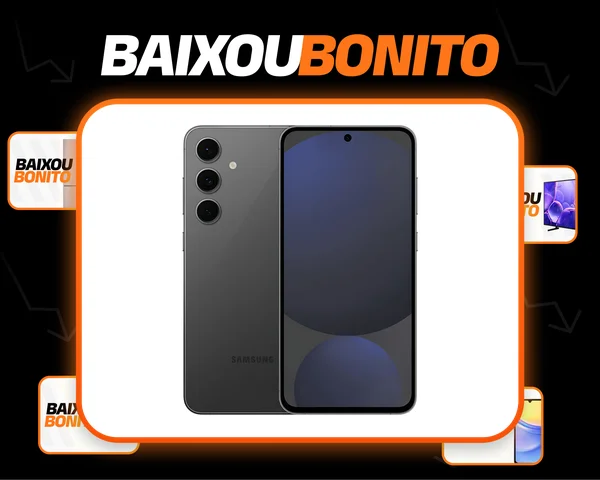 Samsung Galaxy S24 Fe 5g, 256gb, 8gb Ram, Tela 6.7 Cor Cinza-escuro