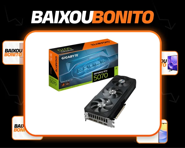 Placa gráfica Nvidia Gigabyte Eagle RTX 5070 gv-n5070eagle OC-12GD OC Edition de 12 GB