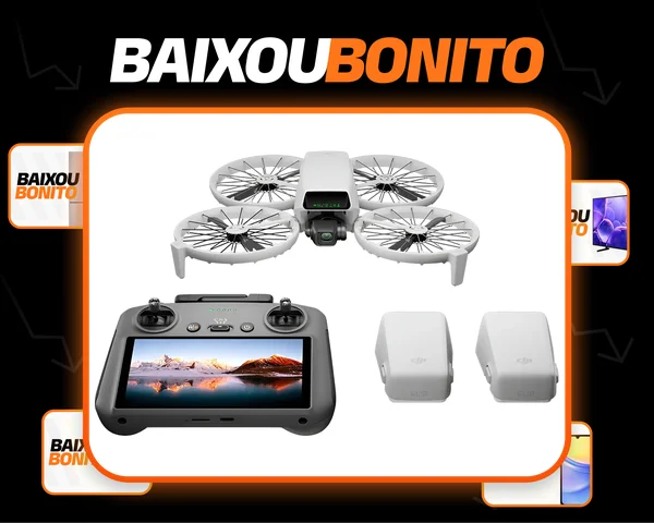Drone Dji Flip Fly More Combo (com Tela) Br - Dji061