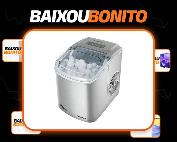 Máquina De Gelo Turbo Ice Premium Mondial Mg-12-gi