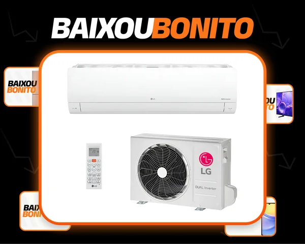 Ar Condicionado HW LG Dual Inverter Voice AI 24k F