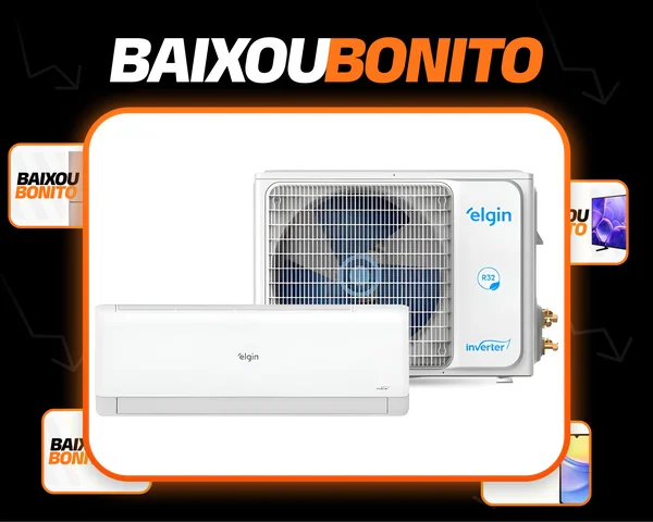 Ar Condicionado Split 9.000btus Elgin 45hjfe09c2cc - Inverte Branco