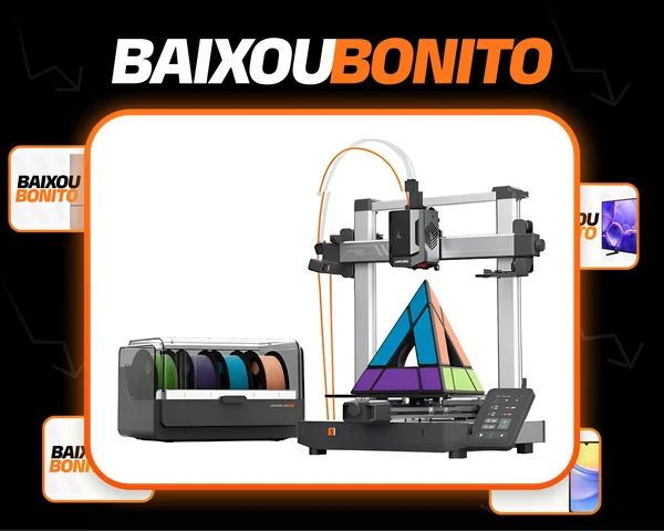 Impressora 3d Anycubic Kobra 3 V2 Combo - K3vcbk0a-b