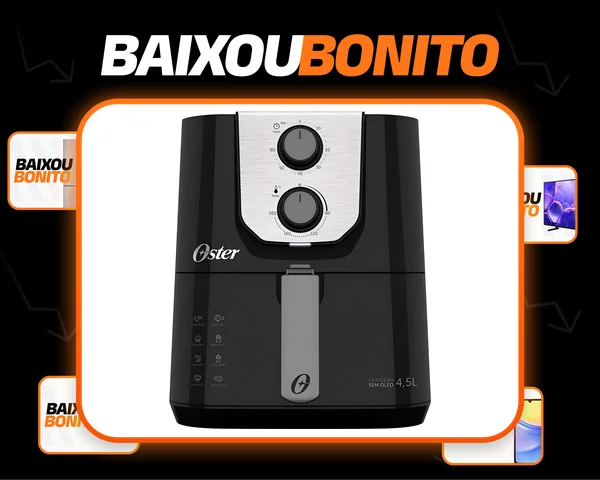 Fritadeira Black Perform 4,5L Oster OFRT510