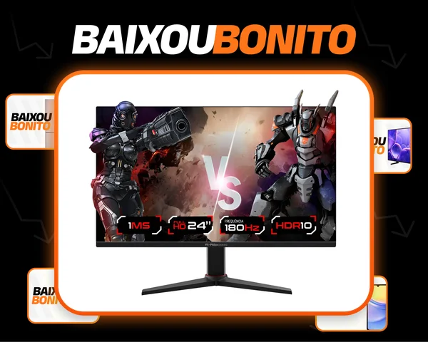 Monitor Gamer Philco 24” 180Hz Full HD 1MS PMG24M23T