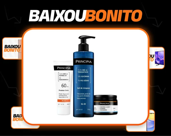 Principia Kit Completo Para Pele Sensível Com Fps 60