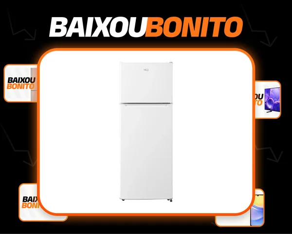 Geladeira Refrigerador Hq Defrost 230l Branco Hq-230rdf