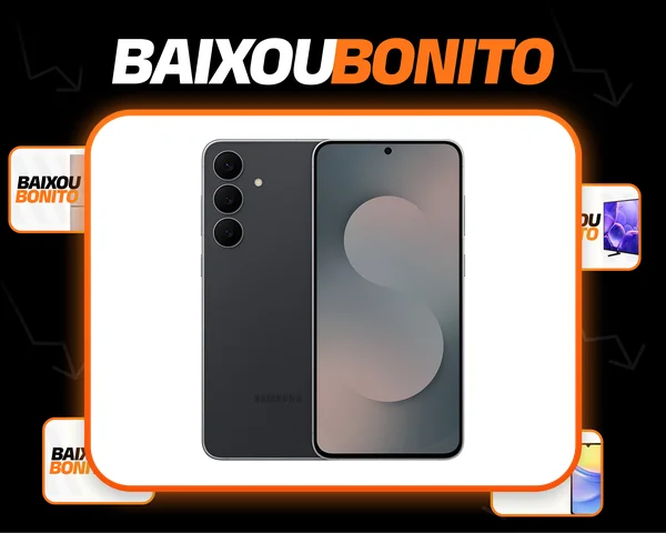 Celular Samsung Galaxy S25 Fe 5g, 256gb, 8gb Ram, Câmera Tripla De 50+12+8, Tela Grande De 6.7 Jetblack
