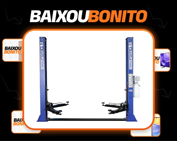 Elevador Hidráulico 2.8 Toneladas 220v 1.5kw Trifásico Fortg