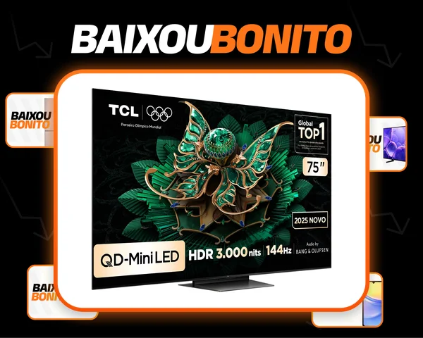Smart Tv 75 75c7k 4k Qd-mini Led 144hz Google Tv Tcl