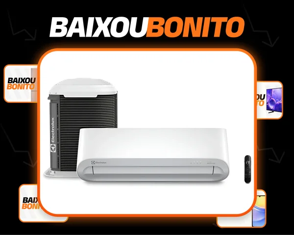 Ar-Condicionado Electrolux Split 23.000 BTUs Color Adapt Frio (UI24F/UE24F) 220V