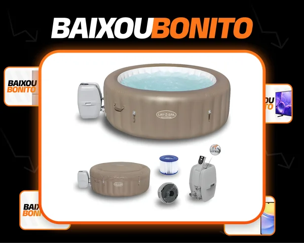 Spa Inflável Ofurô Palm Springs 916l+ Bomba Aquecedora+ Capa