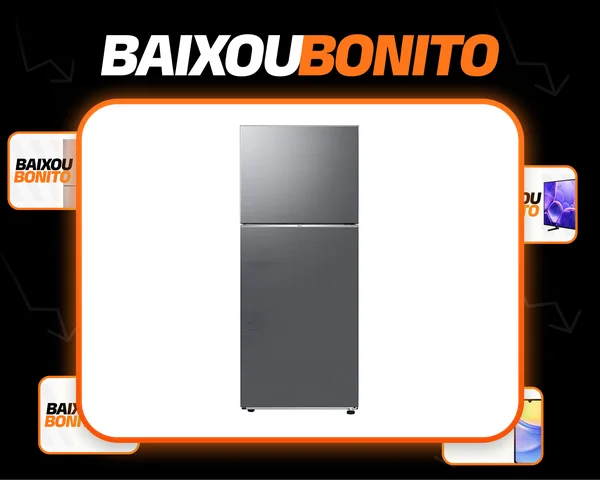 Geladeira Duplex Evolution SmartThings Samsung RT38 391L Inox