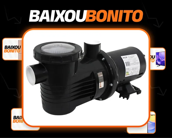 Bomba Para Piscina Dancor Pf-17 1/2 Cv Monofásica com Pré-Filtro - Até 84.000 Litros