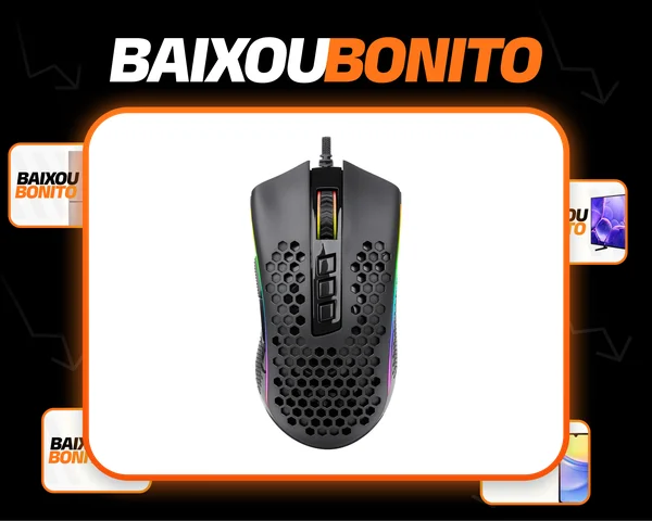 Mouse para jogo Redragon Storm M808 black