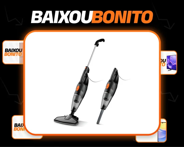 Aspirador de pó 1.5l Gaabor 650w 16000pa vertical mão cor preto