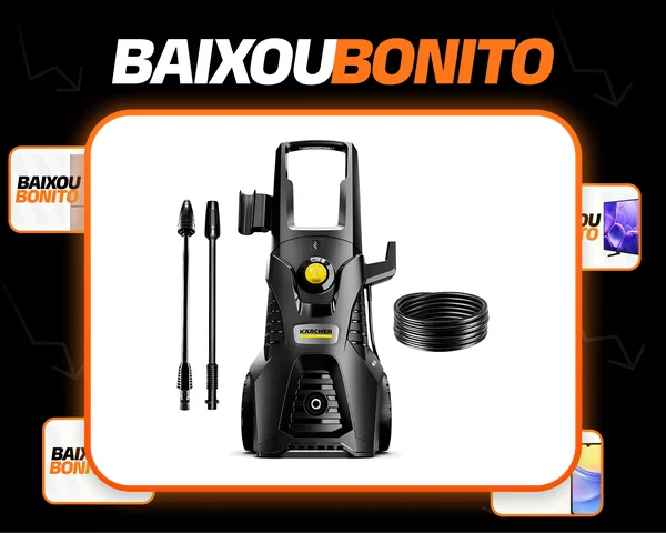Lavadora de Alta Pressão Kärcher K5 motor a indução 2.100 PSI/Libras 360 L/h 1.900 W com lança turbo e lança leque 127v