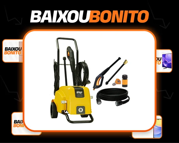 Lavadora Alta Pressão Profissional 4100 127v Ou 220v Wap