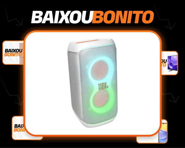 Caixa De Som Bluetooth Jbl Partybox Club 120 160w Rms