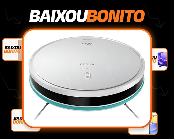 Robô Aspirador Com Mapeamento Wap Robot W1000 Alexa Google