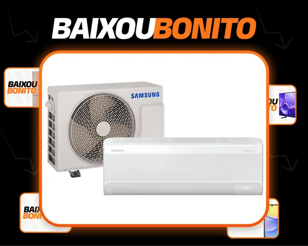 Ar Condicionado Split Inverter Samsung WindFree AI 12000 BTU/h Frio AR12DYFAAWKNAZ – 220 Volts