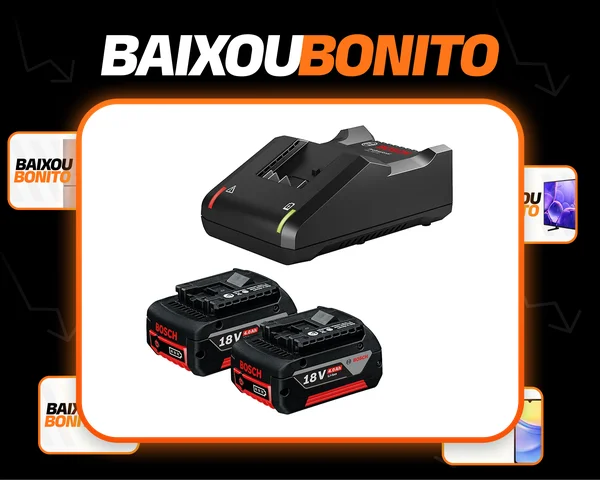 Kit 18v Bosch 2 Gba 18v 4ah Carrega Gal 18v20 1600a019cj Nf