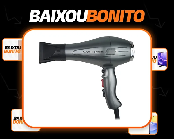 Secador de Cabelo Profissional Lizze Extreme