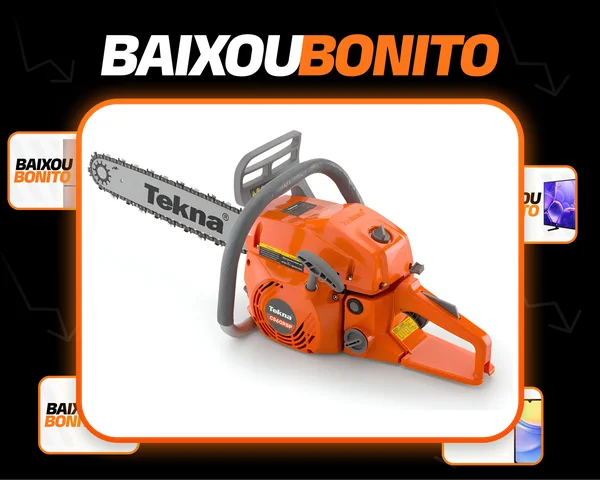 Motosserra Gasolina Cs60rsp 55,6cc Sabre 20 Polegadas Tekna Cor Laranja