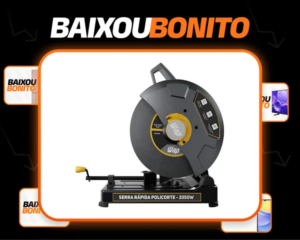 Serra Rápida Policorte WAP SP01 Bancada Profissional 2050w 355mm