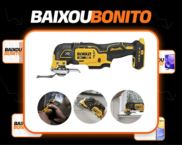 Multi Ferramenta Oscilante Dewalt Xr Brushless 20v Dcs356b