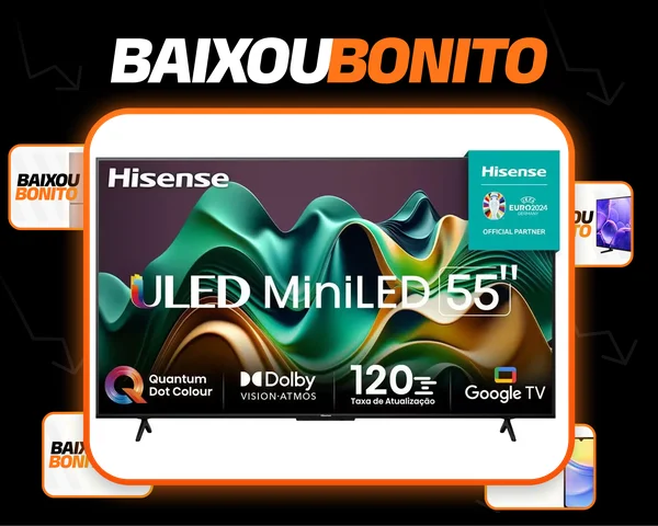 Smart Tv 55 Hisense Ultra Hd 4k Mini Led U6n Google Tv