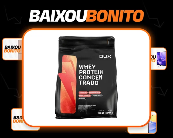 Whey Protein Concentrado Dux Nutrition - 1,8 Kg