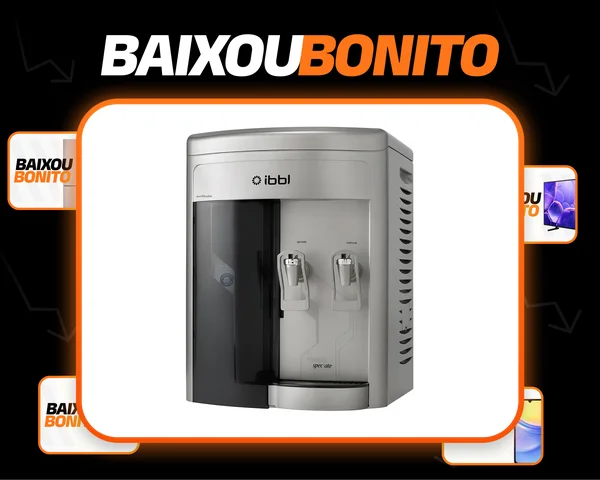 Purificador De Água Ibbl Fr600 Speciale Prata Cor Prateado
