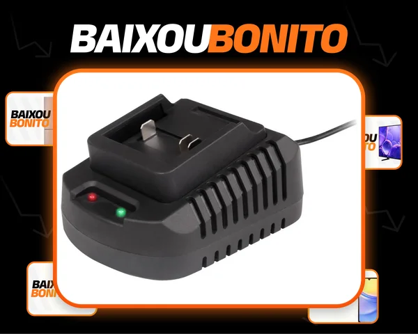 Carregador Rápido De Bateria 4.0 Ah Biv Cbr-1020 Super Tork